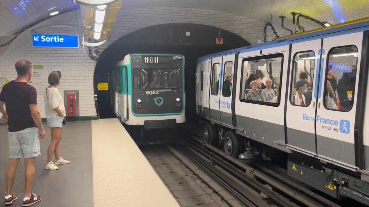 Ligne 11 : Croisement MP14 CC09 et MP59 6082 - YouTube