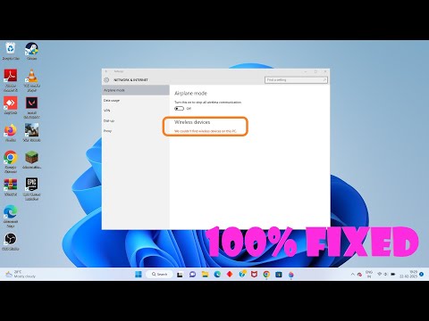 Fix We Couldn't Find Wireless Devices On This PC by RG TECH