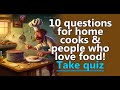 Food &amp;amp; Cooking Quiz