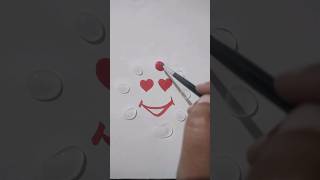 Starting With Smile 😍 #emoji #drawing #creative #youtubeshorts #shorts