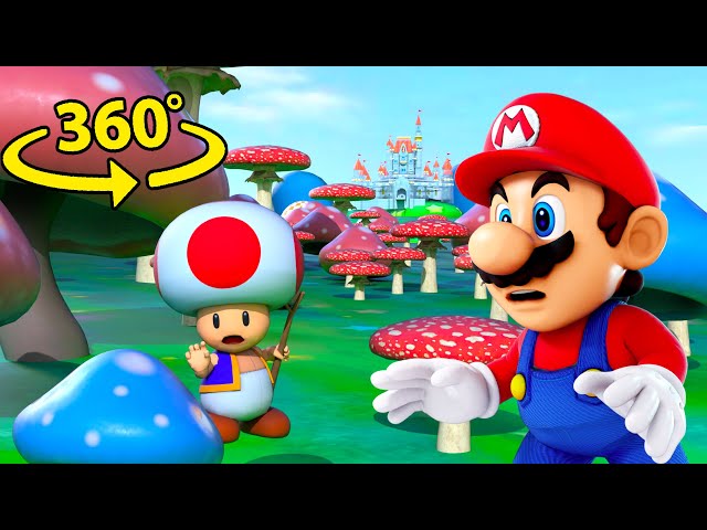 360° Super Mario Bros. Gameplay in VR! 