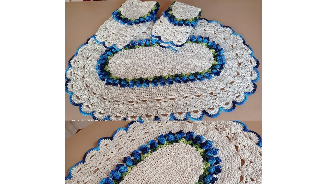 Jogo De Banheiro Tulipa