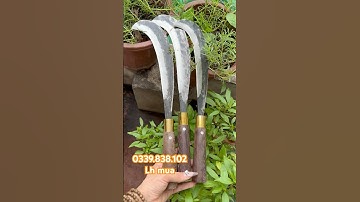 Dao quắm hàng đặt đẹp