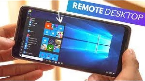 How to Run you RDP (Remote Desktop Protocol) in your Mobile. android or iphone