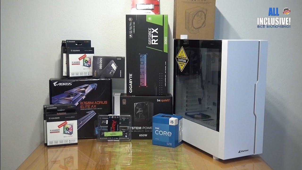 Сборка Gaming ПК. Хочу белый!:-) Intel i5 и RTX 3060 твoрят чудеса.