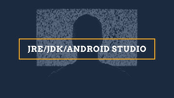 Установка JRE/JDK и Android Studio