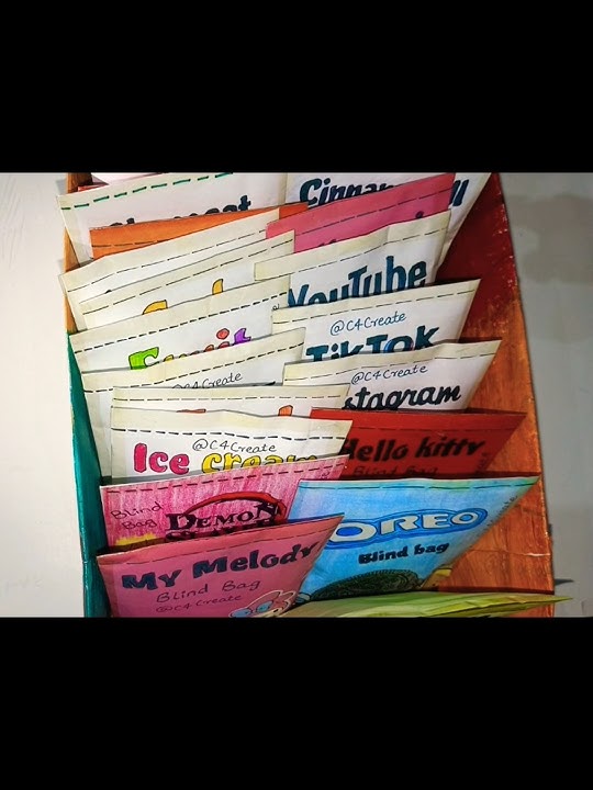 Paper Blind bags new stock!!! ( What should I open next?? ) #C4Create #blindbag #stock #paperdiy