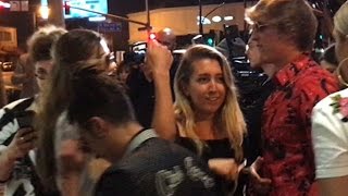 Stallone Sisters, Sophia And Sistine, At A Dolce Gabbana Event