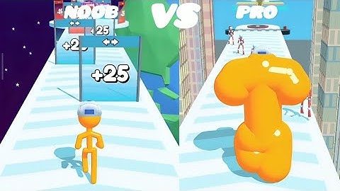 NOOB 🆚 PRO Tall Man Run 3d New Levels Big New Update Max Walkthrough Android iOS Gameplay level1403