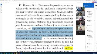 67 | La Desana Instruo | 에스페란토 대산종사법어 공부 – 경세편 10장 – 16장 (zoom)