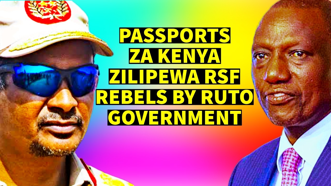 IS RUTO GOVT ON AMERICA WANTED LIST FOR HELPING SUDAN REBELS