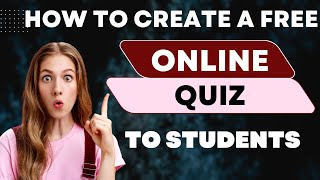 Free Online Quiz Creator website: How to Create and Conduct online quiz to students using Quizz screenshot 3