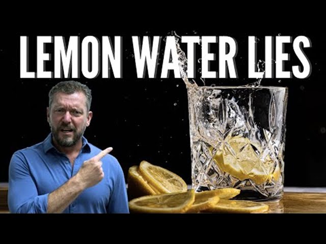 The REAL Reason to Drink Lemon Water Every Day (Not what you think...) class=