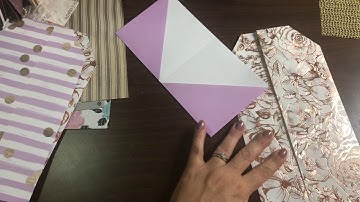 Easy large envelopes from 12x12 paper