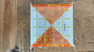 How to Trim Quarter Square Triangles: Beginner Skill Builder Sampler Quilt- Month 4, Week 3