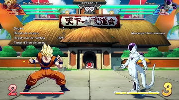 DBFZ goku SSJ NEW optimized dmg loop combo ?