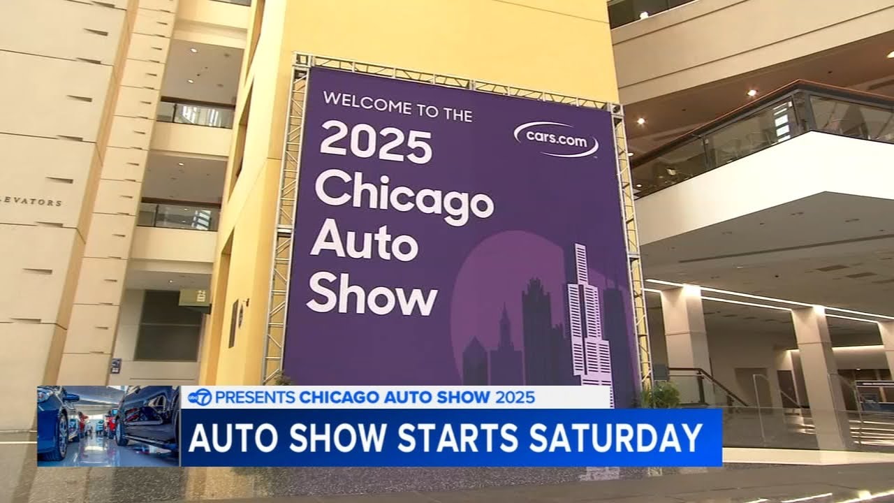 Chicago Auto Show 2025 starts this weekend at McCormick Place