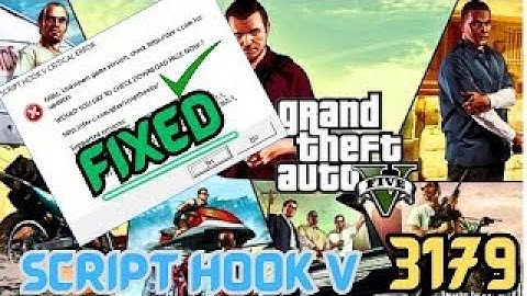 GTA 5 V3179 UPDATE | SCRIPT HOOK V CRITICAL ERROR 2024 | Script Hook V | GTA 5 Mods | Hindi/Urdu