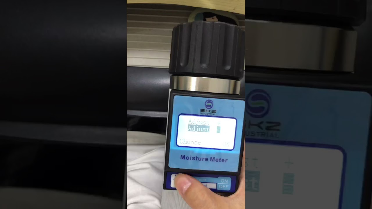 SKZ111B-2 grain moisure meter-how to correct the error value