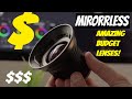 BEST Budget CINEMATIC Lens for ANY Mirrorless Camera UNDER $200