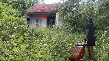 Female CEO Decided To Leave The Luxurious City To Buy An Abandoned House, Clean It Up And Live In It