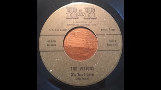 Video thumbnail of "The Visions - It's You I Love 1960"
