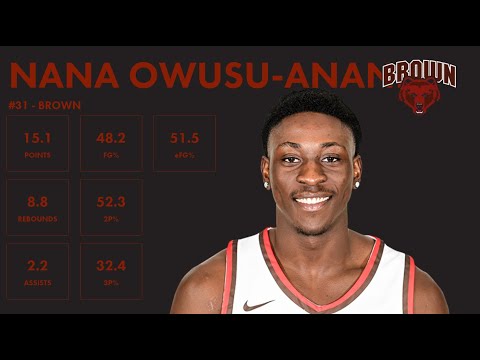 Nana Owusu-Anane - Brown - 2023-24 Transfer Portal Highlights