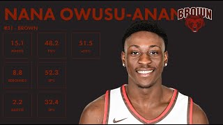 Nana Owusu-Anane - Brown - 2023-24 Transfer Portal Highlights