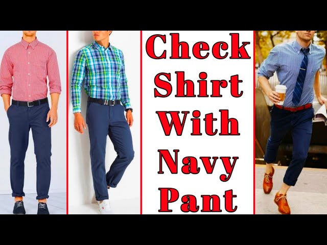Top 12 Navy Blue Pant Matching Shirt Combinations 2023