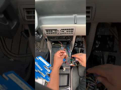 1990 5.0 mustang radio install