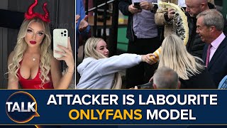 Nigel Farage Milkshake Attacker Is 'Labour Supporting OnlyFans Model'