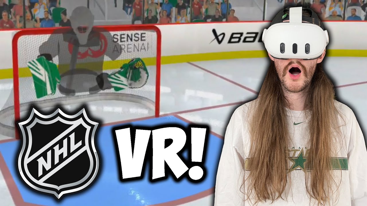 The BEST Virtual Reality Hockey Game YouTube