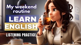 My Weekend Routine | Improve Your English: Fun Vocabulary Practice & Listening Exercise