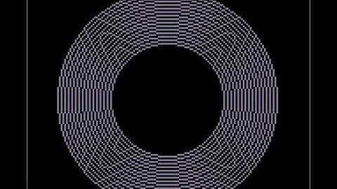 PICO-8 Zoomy Circles