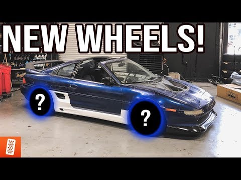 Turning a $500 Toyota MR2 into a $20,000 Toyota MR2! (Part 2) - New Wheels & +93 Turbo Brakes