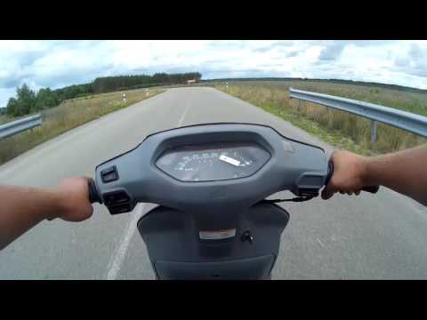 Honda Lead разгон