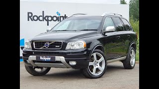 2014 14 Volvo XC90 2.4 D5 R-Design Nav Geartronic 4WD  Black