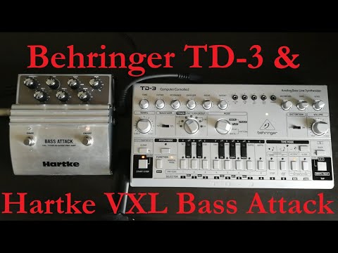 Behringer TD 3 & Hartke VXL Bass Attack