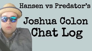 Joshua’s Hansen vs Predator Chat Log screenshot 4