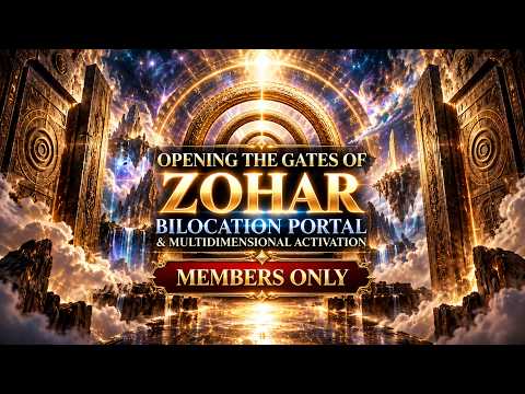 🔒 MEMBERS ONLY | 👁️⚡ OPENING THE GATES OF ZOHAR | Bilocation Portal & Multidimensional Activation