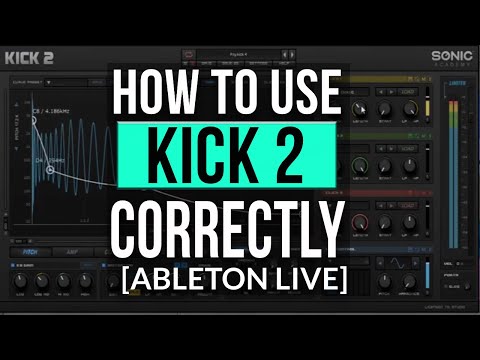 How To Actually Use Kick2 ABLETON LIVE 