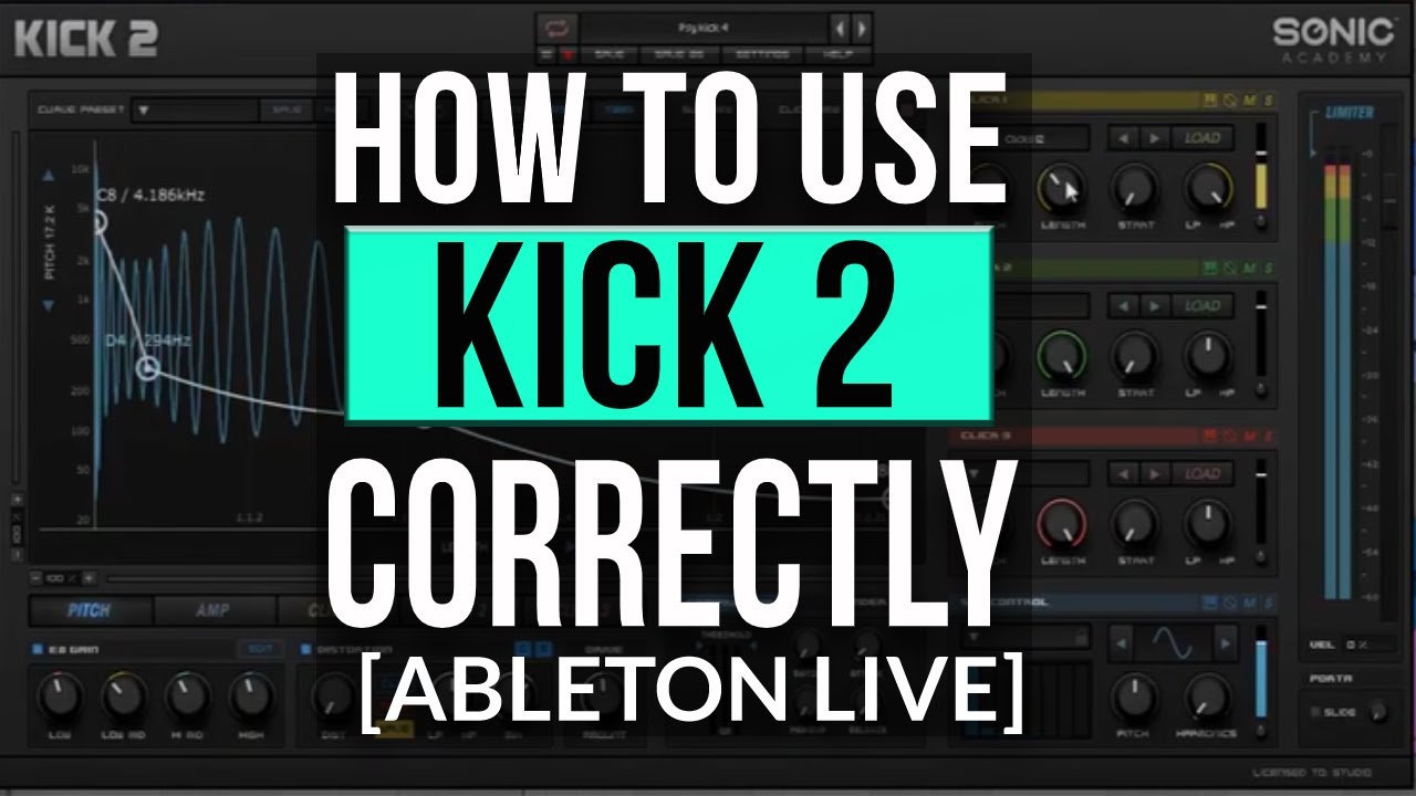 How To Actually Use Kick2 [ABLETON LIVE]