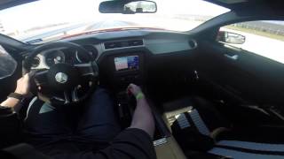 2011 Shelby GT500 In Car. 10.64 @ 136 mph.