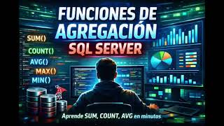 Funciones de Agregación en SQL Server | SUM, COUNT, AVG, MAX y MIN en minutos