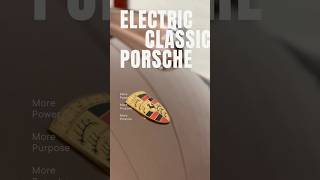Porsche 911 Electric Conversion. #electricporsche #evconversion #classicreimagined