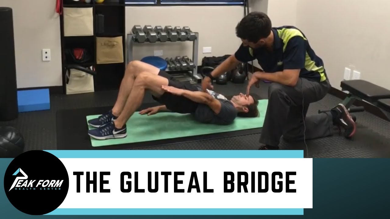 How to Perform a Glute Bridge San Diego Chiropractor YouTube