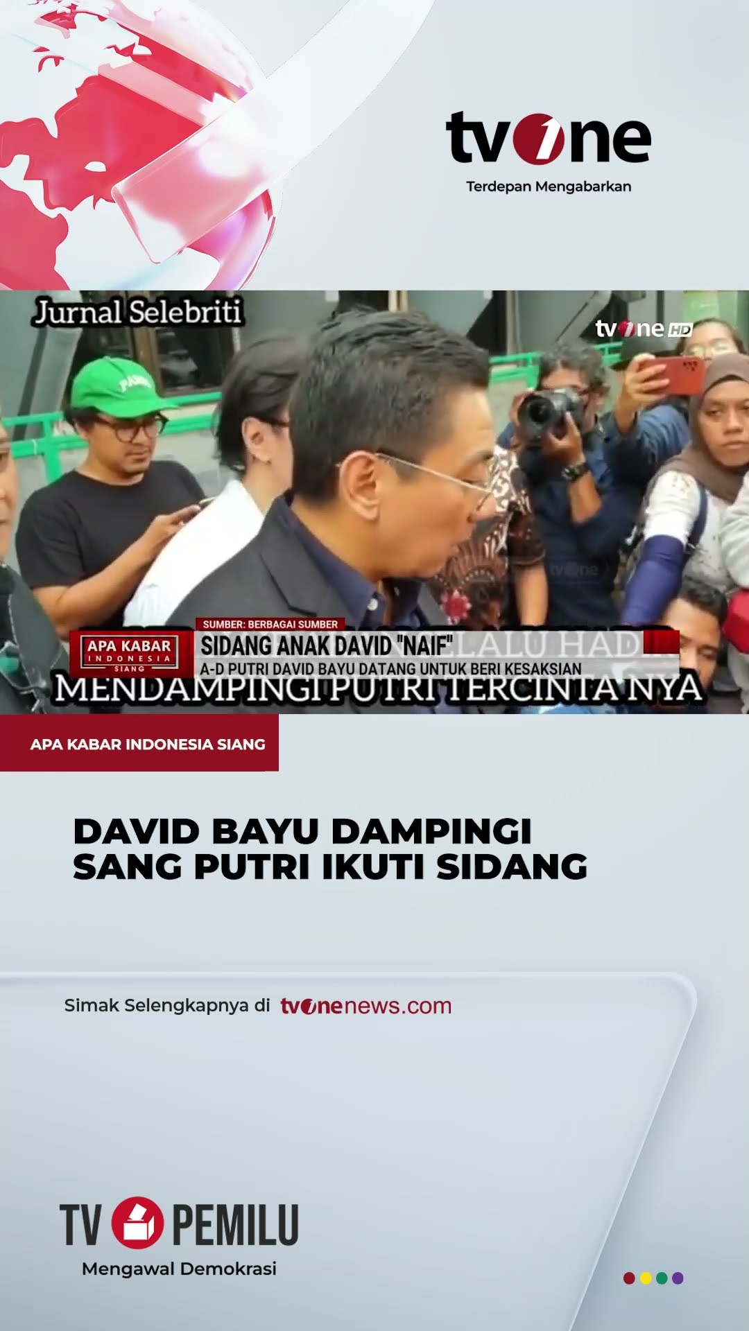 Sidang Kasus Anak David 'Naif' Ditunda Gegara Ada Saksi yang Tak Hadir | tvOne
