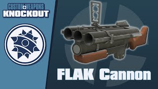 TF2C: Custom Weapons: Knockout Demonstration - FLAK Cannon