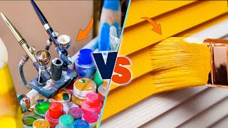 Mastering Art: Airbrush vs Paintbrush - Choosing Your Creative Weapon!