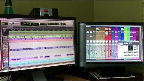 Pro Tools With Dual Monitors